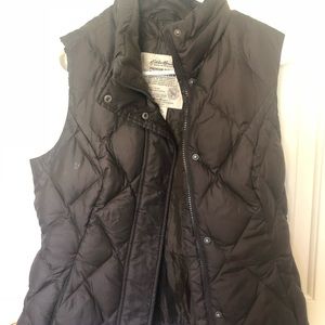 Eddie Bauer women’s goose down vest SZ SM